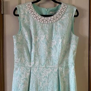 Sandra Darren Mint Midi Dress